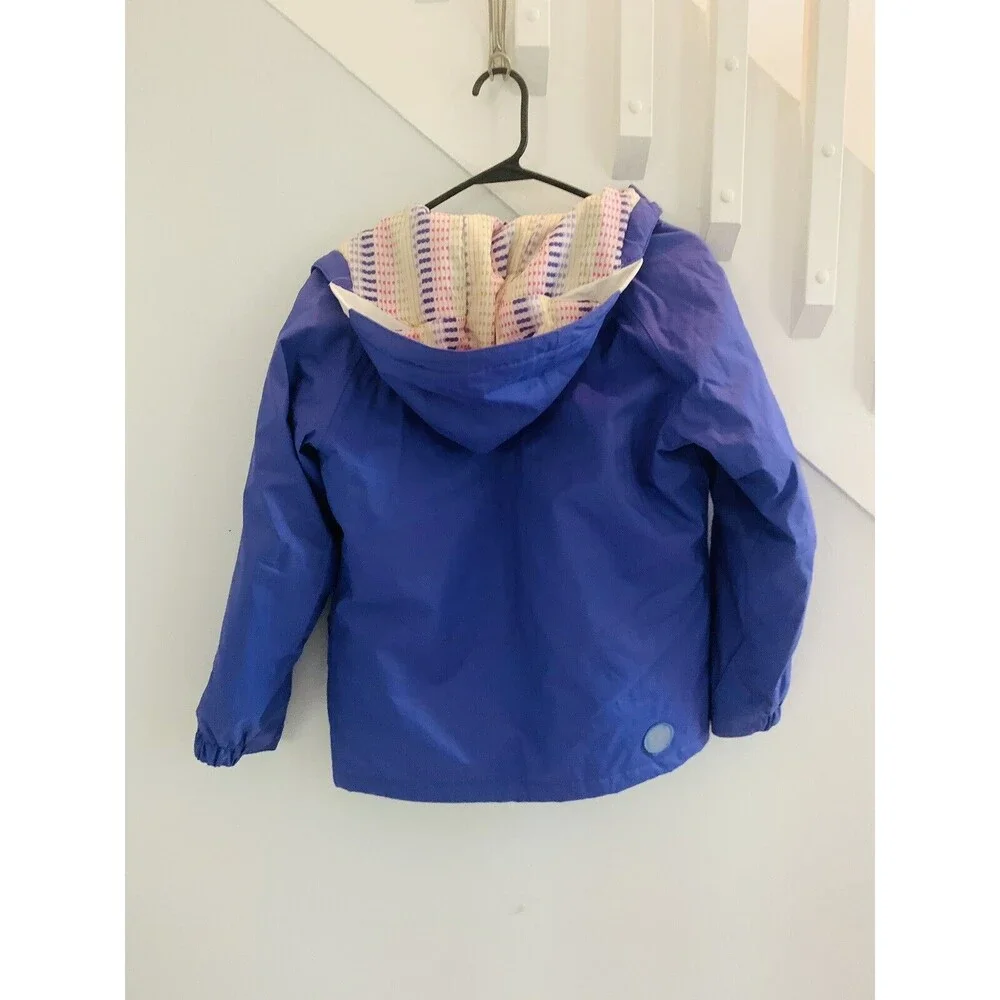 Girl's Burton Dry-Ride Jacket Purple Full-Zip Snowboard Ski Winter Snow Jacket L